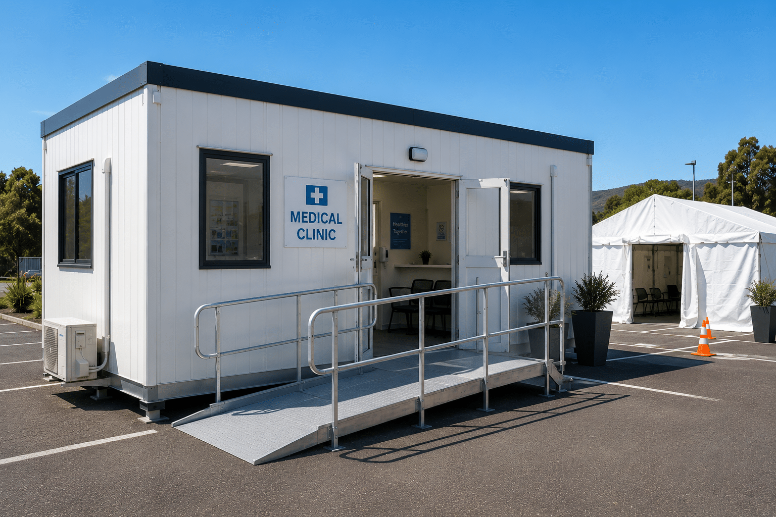 Portable Building Hire for Education, Government, Healthcare & Events - Image 2